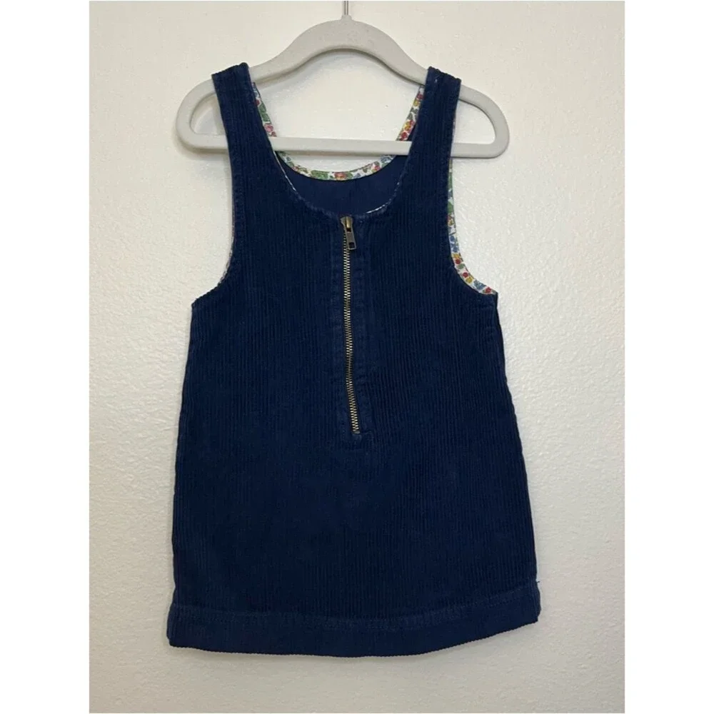 Mini Boden corduroy pinafore jumper dress toddler 2-3 years
